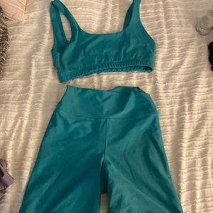 WeWoreWhat Teal Set